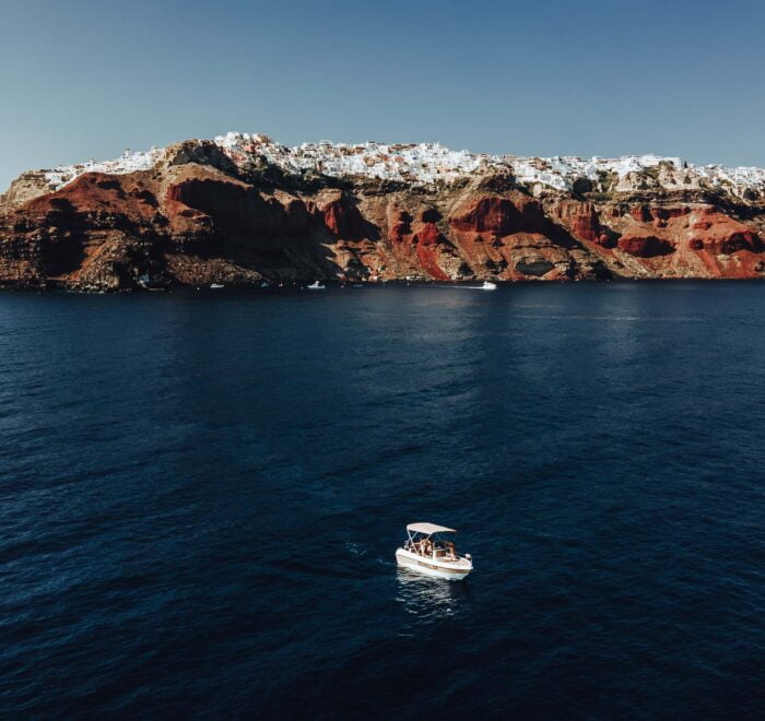 Santorini weather suitable for sailing Sea4all